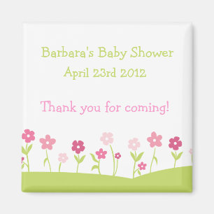 Imã Obrigado das flores do primavera você ímã - men