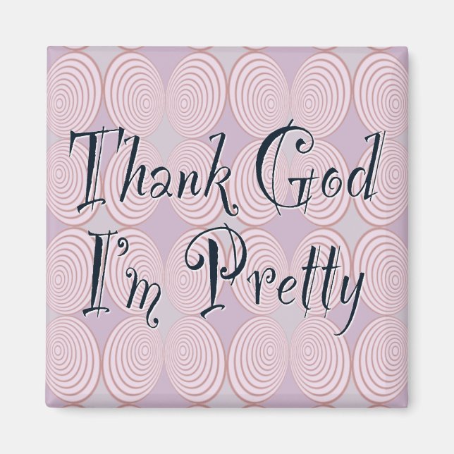 Imã Obrigado Deus, estou Bonito (Frente)