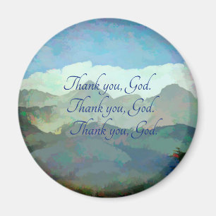 Imã Obrigado, deus. ímã