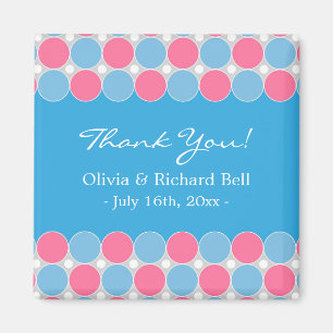 Imã Obrigado ímã do chá de fraldas