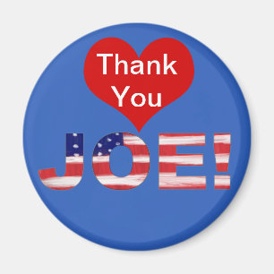 Imã Obrigado, JOE! A azul com sinalizador