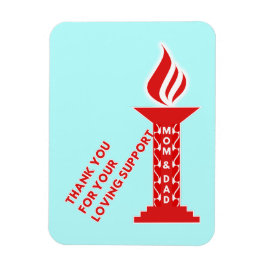 Ímã Obrigado, mãe e Pai, pelo seu amável apoio