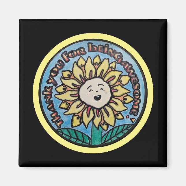 Imã Obrigado Magnet (Frente)