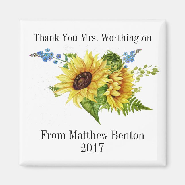 Imã Obrigado Magnet (Frente)