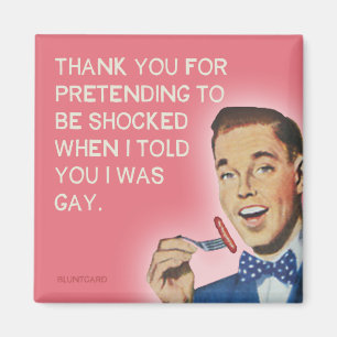 Imã Obrigado por fingir estar chocado, lgbtq