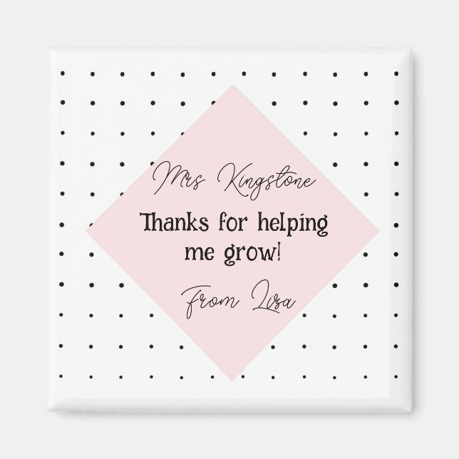 Imã Obrigado por nos ajudar a cultivar o estilo modern (Frente)