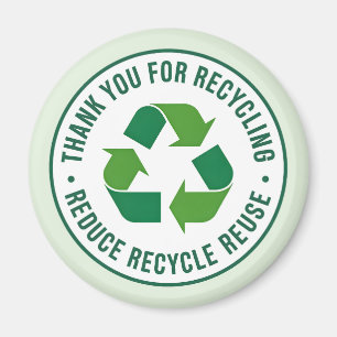 Imã Obrigado por Reciclar