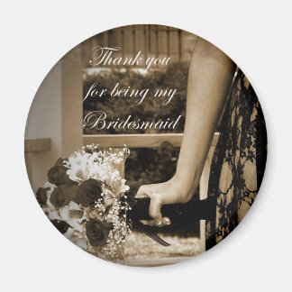 Imã Obrigado por ser meu ímã da Bridesmaid