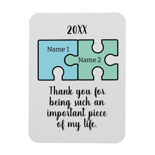 Ímã Obrigado por ser tão importante (Vertical)