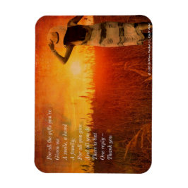 Ímã Obrigado - Por todos os presentes que me deu