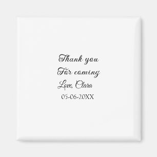 Imã obrigado por vir adicionar nome mensagem de texto 