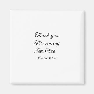 Imã obrigado por vir mensagem de texto nome 