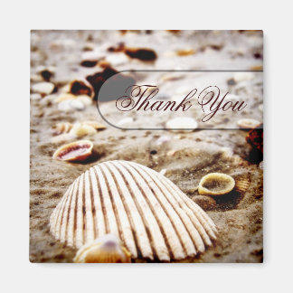 Imã Obrigado Seashells Beach Magnet