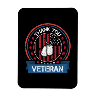 Ímã Obrigado Veteran