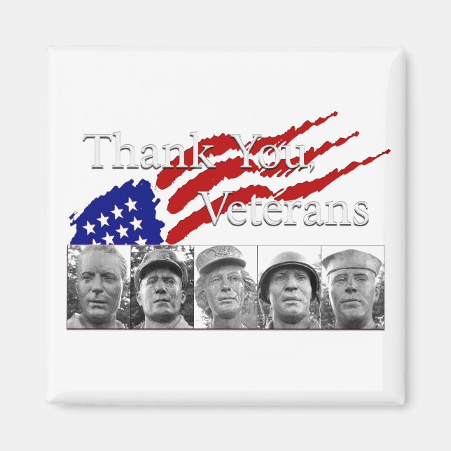 Imã Obrigado Veteranos (Frente)