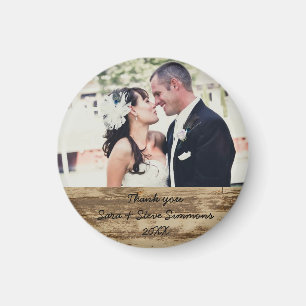 Imã Obrigado Wedding você ímã da foto