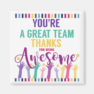 Imã obrigados da equipe de excelentes para serem incrí