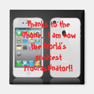 Imã Obrigados para o iPhone... Eu sou agora o mundo