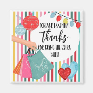 Imã obrigados para obrigados de entrega extra milha