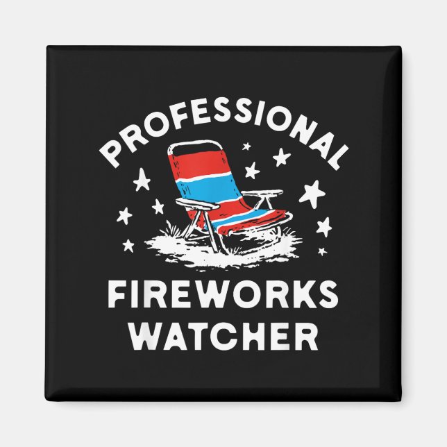 Imã Observador Profissional de Fogos de Artifício Engr (Frente)