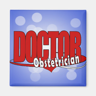 IMÃ OBSTETRICIONAL LOGOTIPO GRANDE DOUTOR VERMELHO