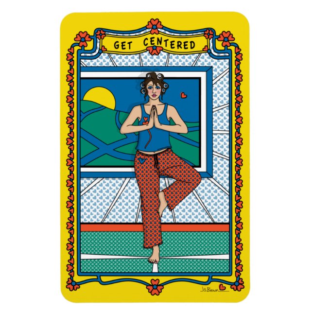 Ímã Obter o Magnet do Refrigerador Center_B_4x6 (Vertical)