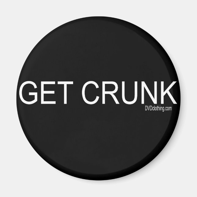 Imã Obter rave de ELETRO para Crianças da Cena CRUNK (Frente)