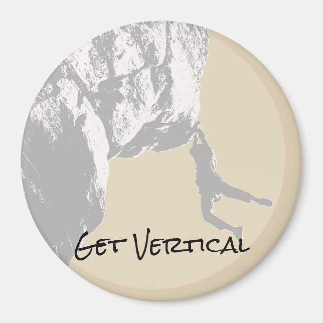 Imã Obter Vertical - Sobe a Rock (Frente)