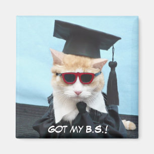 Imã Obteve meu B.S.!