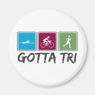Imã obtido a tri (Triathlon)