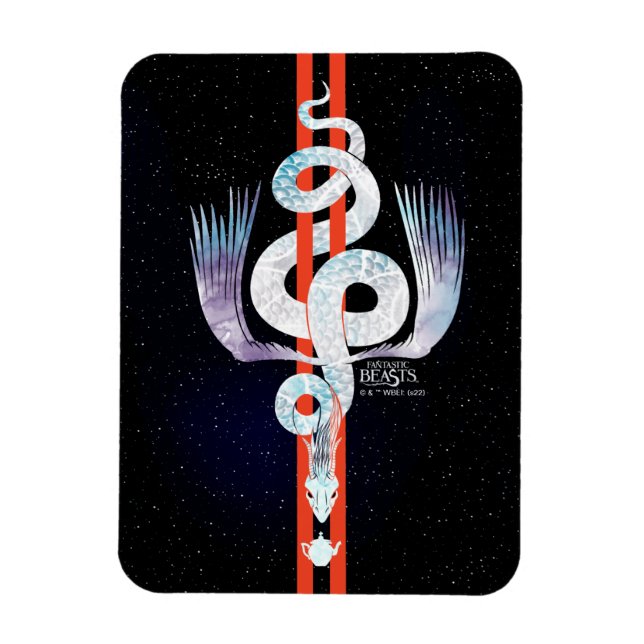 Ímã Occamia de Bestas Fantásticas (Vertical)