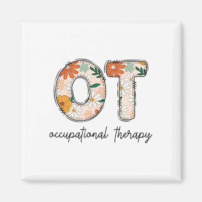 Imã Occupational Therapy Ot Therast Ot Month  (Frente)