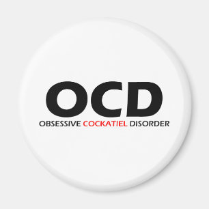 Imã OCD - Desordem obsessiva do Cockatiel