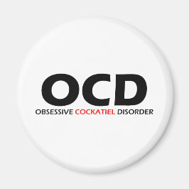Imã OCD - Perturbação Obsessiva do Cockatiel