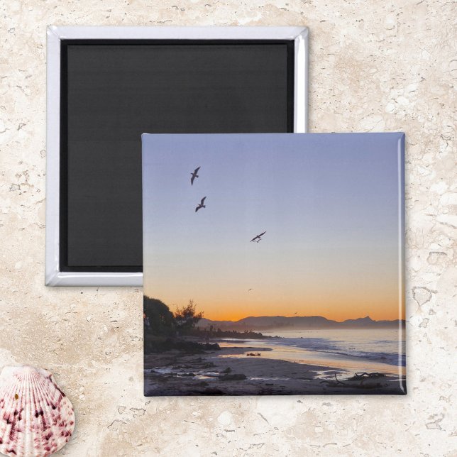 Imã Ocean Beach Sunset (Criador carregado)