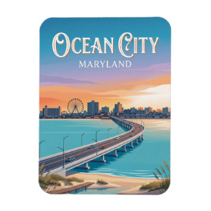 Ímã Ocean City Maryland