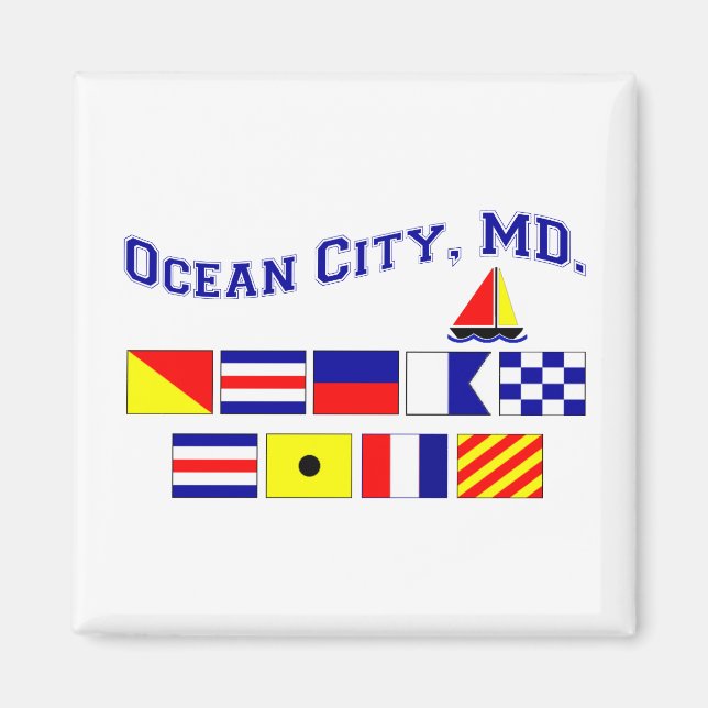 Imã Ocean City MD (Frente)