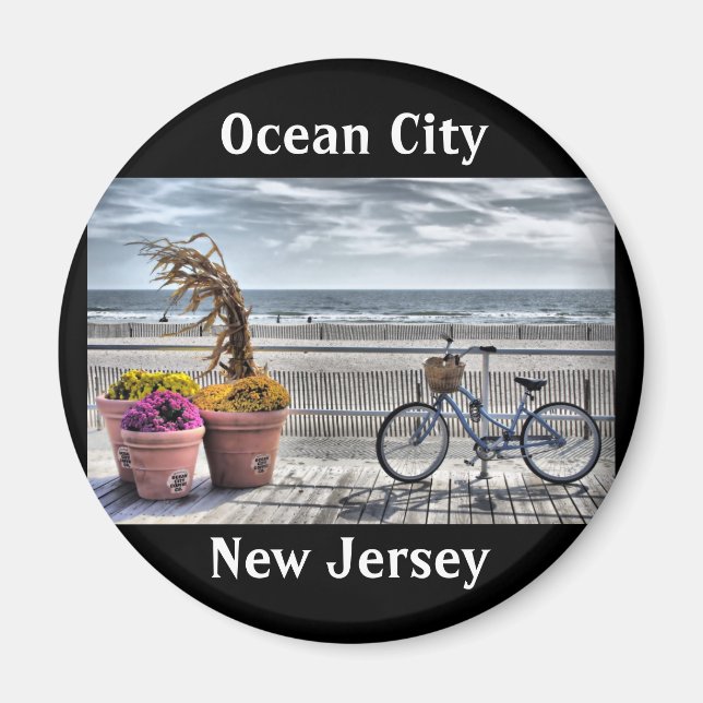 Imã Ocean City, Nova Jersey (Frente)