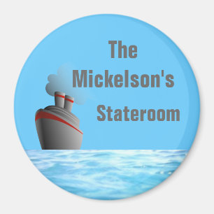 Imã Ocean Liner Sm. Marcador de porta Stateroom
