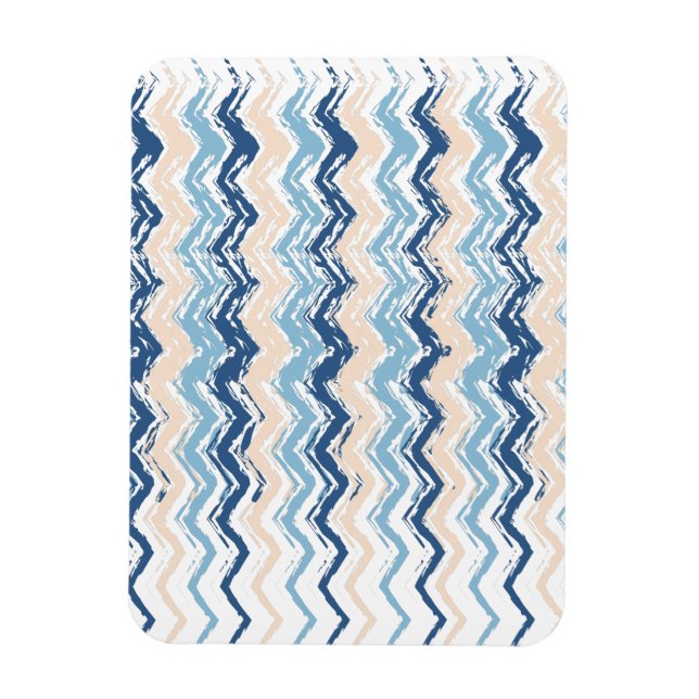 Ímã Ocean Waves Chevron (Vertical)