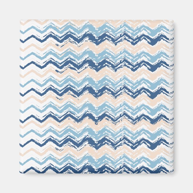 Imã Ocean Waves Chevron (Frente)