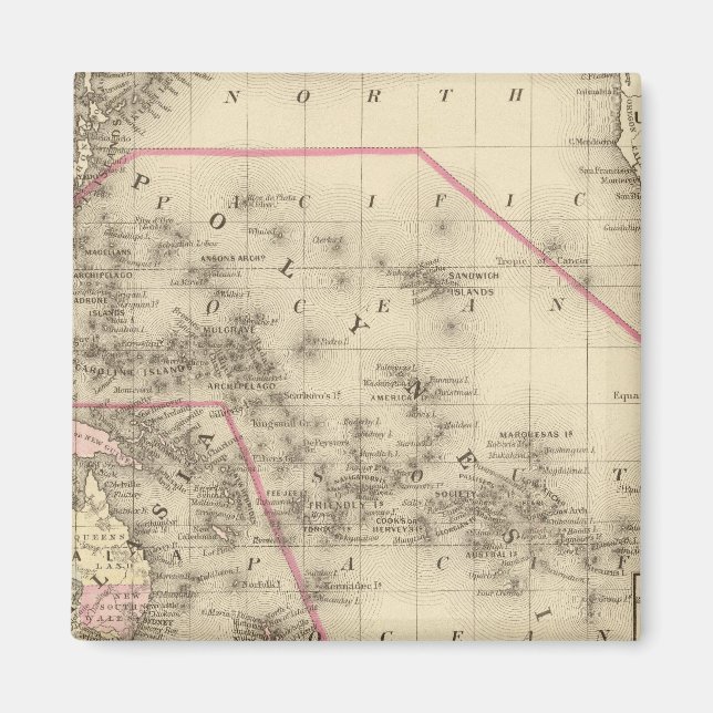 Imã Oceânica, Ilhas Sandwich (Frente)