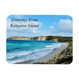 Ímã Oceano Fresco Breezes, ilha de Kangaroo, Austráli