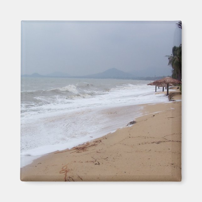 Imã oceano, natureza, água, céu, viagem, praia, terra (Frente)