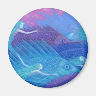 Imã Oceanos Nômadas, Sereias de Arte de Fantasia Náuti