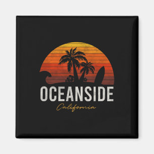 Imã Oceanside Beach California Palms VacSurf Sun
