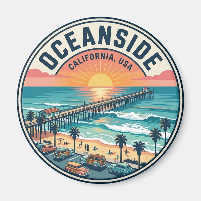 Imã Oceanside EUA (Frente)