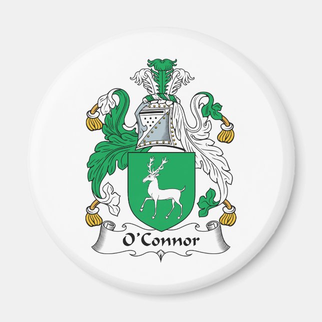 Imã O'Connor Family Crest (Frente)