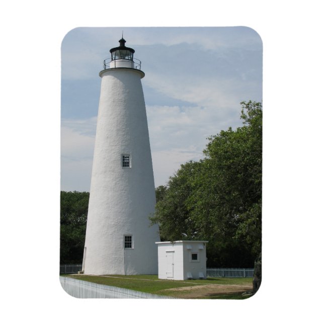 Ímã Ocracoke, North Carolina Lighthouse Magnet (Vertical)