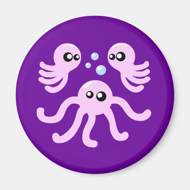 Imã Octopus bonito (Frente)